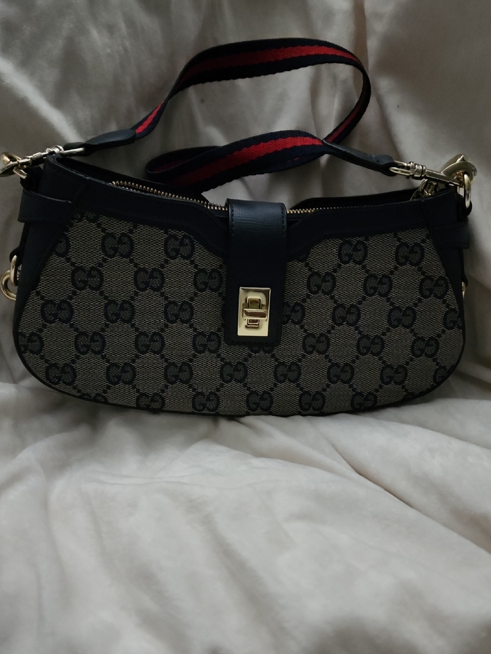Blue GG Fashion Bag